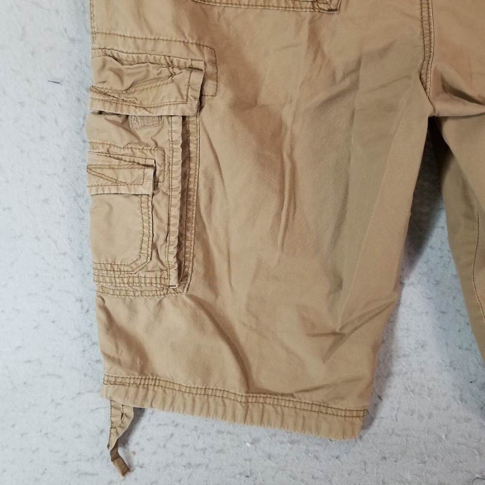 Union cargo shorts men's 38x14 Brown cotton grunge streetwear skate Seatle - Picture 11 of 14